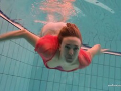 Drowsy Duna Bultihalo Cute Teen Swims together with Strips